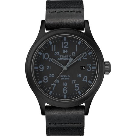 Timex Expedition&reg; Scout 40mm - Black - Fabric Strap Watch TW4B14200